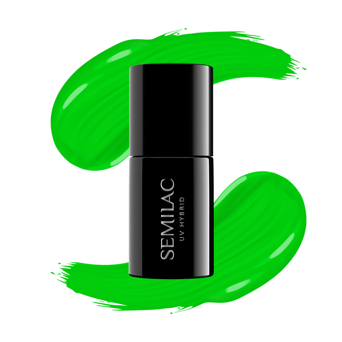 Esmalte semipermanente Semilac - 041 Caribbean Green - 7ml