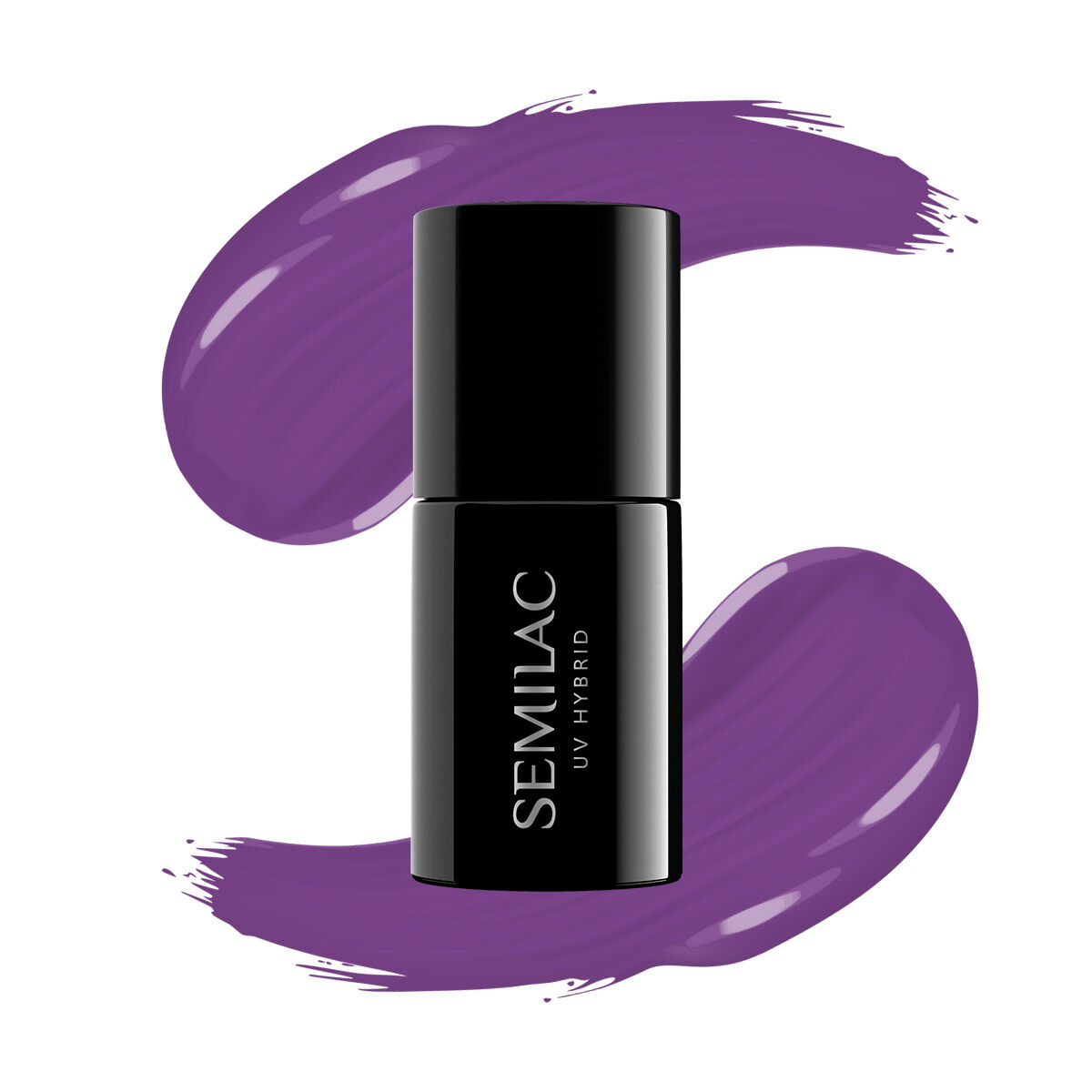 Esmalte semipermanente Semilac - 129 Violet Bliss - 7ml