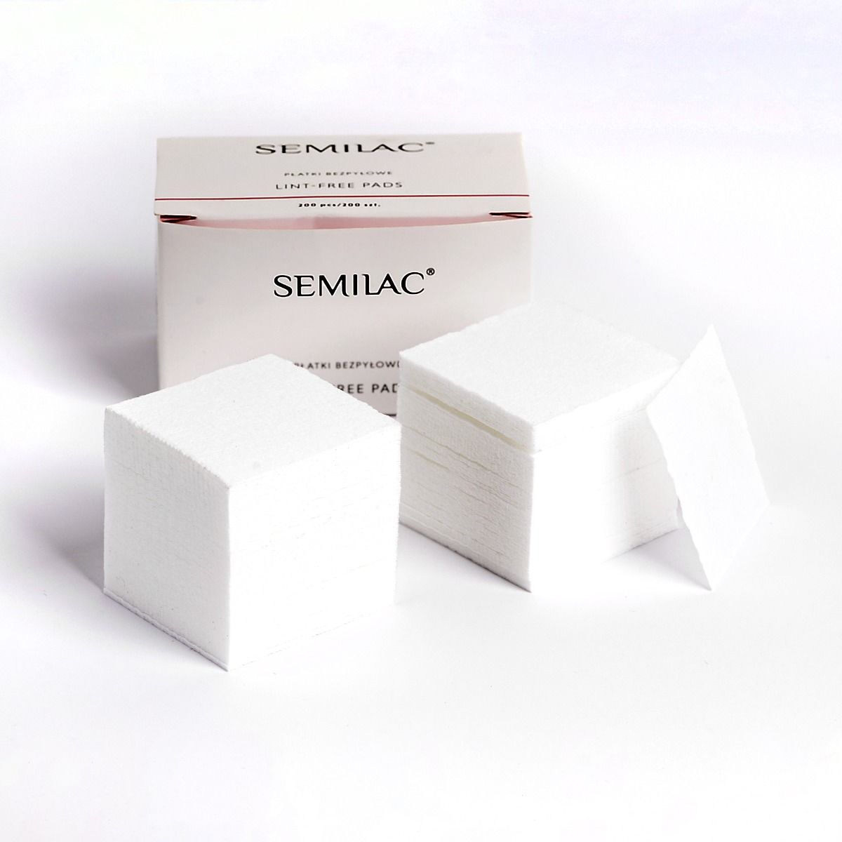 Toallitas libres de polvo Semilac - 200 uds.