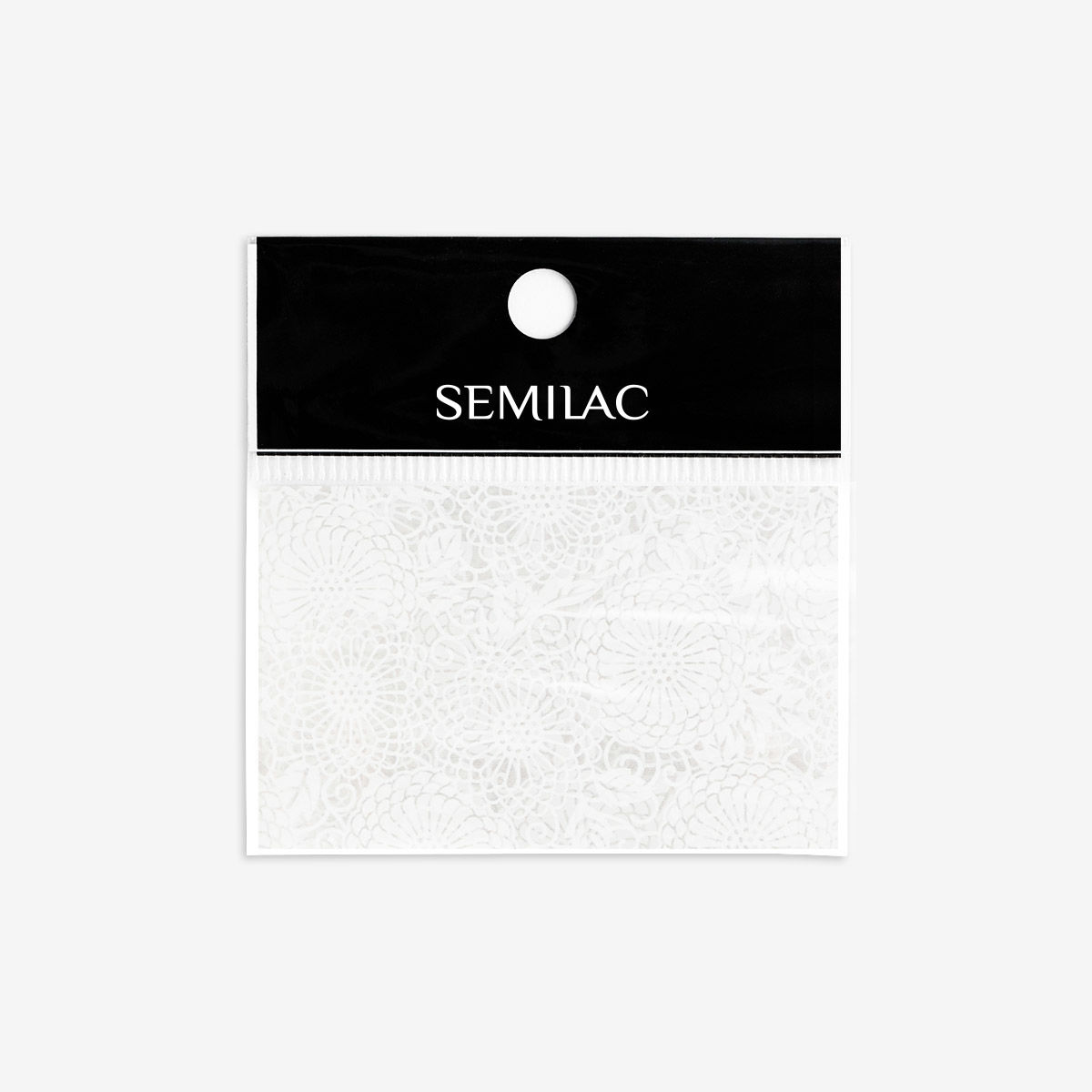 Decoración para uñas Semilac - 14 White Lace foil